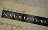shotgun certificate how to get a shotgun licence